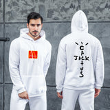 Men Graphic Hoodie Singer Travis Scott Jack Men's and Women's Autumn and Winter Sports Hoodie Sweater
