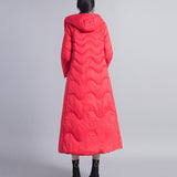 Women Winter Coats Puffer Jacket Down Coat Embroidered Down Jacket Women's White Duck Down Wedding Robe