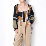 90S Outfits Autumn Waist Short Jacket Women