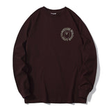 Shark Print Sweatshirts Spring And Autumn Cotton Round Neck Long Sleeves T-Shirt Men And Women