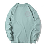 Shark Print Sweatshirts Spring And Autumn Cotton Round Neck Long Sleeves T-Shirt Men And Women