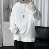 Men Sweatshirts round Neck Sweater Men's Autumn Loose Long Sleeve