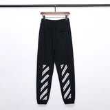 Arrow Print Cotton Pants Casual Sports Pants