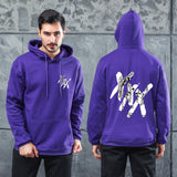 Men Graphic Hoodie Tentacion Rapper Commemorative Velvet Padded Hooded Sweatshirt