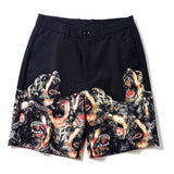 GVC Shorts Cropped Pants Youth Pants Cotton Heavy Men