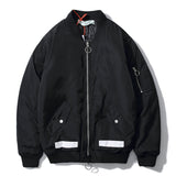 Autumn and Winter Fashion Brand Men's Clothing Printed Air Force Cotton-Padded Coat jacket