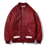 Autumn and Winter Fashion Brand Men's Clothing Printed Air Force Cotton-Padded Coat jacket