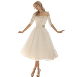 Women Lace Wedding Dress Summer Bridesmaid Dress Fashion Sexy Dress