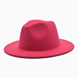 Mens Kentucky Derby Hats Fall/Winter Fedora Hat Vintage Top Hat Women's Woolen Hat