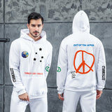 Men Graphic Hoodie Astroworld Street Men's Sweater Couple Casual Sports Top