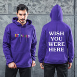 Men Graphic Hoodie Travis Scott Astroworld Sweater Fashion Men and Women Hooded Pullover Coat