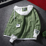 Men Denim Jacket Men's Denim Coat Autumn and Winter Loose Slim Fit