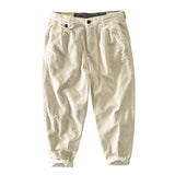 Mens Corduroy Pants Fall Winter Men Cotton Corduroy Solid Color Casual Japanese Overalls