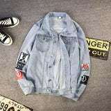 Men Denim Jacket Men's Spring Leisure Clothes