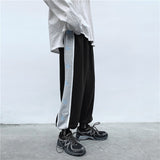 Men Pants Autumn Men's Drawstring Casual Pants Loose Track Pants