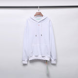 Back Splash Ink Spray Paint Arrow Pure Cotton Terry Hooded Ow hoodie