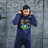 Men Graphic Hoodie Sally Face Hoodie Adventure Puzzle Solving Casual Fashion Men and Women Sports Sweater