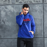 Men Graphic Hoodie Fashion Men's and Women's Hooded Fleece-Lined Casual Sweatshirt