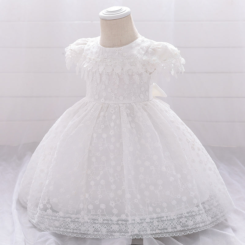 Summer Rompers White Wedding Lace Dress