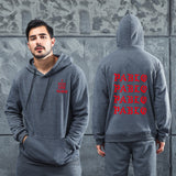 Men Graphic Hoodie Fall Winter Men Sweater Fashion Letter Printing Men