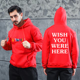 Men Graphic Hoodie Travis Scott Astroworld Sweater Fashion Men and Women Hooded Pullover Coat