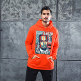 Men Graphic Hoodie Fashion Men's and Women's Sports Couple Fleece-Lined Sweatshirt