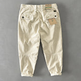 Mens Corduroy Pants Fall Winter Men Cotton Corduroy Solid Color Overalls Loose Youth Cotton Pants