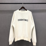 Fog Fear of God Essentials Sweatshirt Double Line Loose Printed Pullover Knitted Sweater