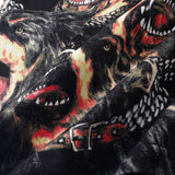 GVC T Shirt Dog Head Pattern Pure Cotton Loose Short Sleeve T-shirt Men