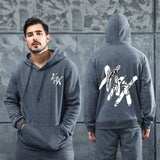 Men Graphic Hoodie Tentacion Rapper Commemorative Velvet Padded Hooded Sweatshirt