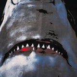 GVC Hoodie Shark Pattern Cotton Loose Hooded Sweater Fleece
