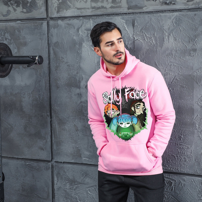 Men Graphic Hoodie Sally Face Hoodie Adventure Puzzle Solving Casual Fashion Men and Women Sports Sweater