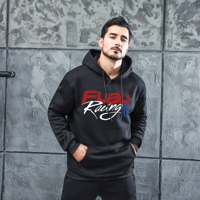 Men Graphic Hoodie Fashion Men's and Women's Hooded Fleece-Lined Casual Sweatshirt