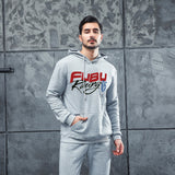 Men Graphic Hoodie Fashion Men's and Women's Hooded Fleece-Lined Casual Sweatshirt