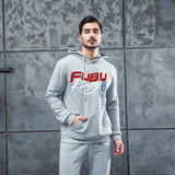 Men Graphic Hoodie Fashion Men's and Women's Hooded Fleece-Lined Casual Sweatshirt