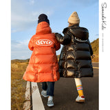Women's Winter Clothing Children's Mid-Length Thick down Jacket Children GIRL'S down Coat