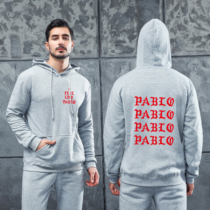 Men Graphic Hoodie Fall Winter Men Sweater Fashion Letter Printing Men