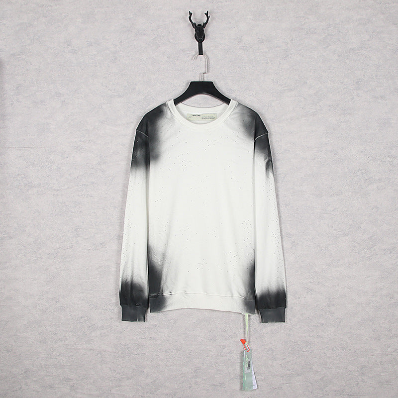 round Neck Starry Sky round Neck Sweater Men and Women Couple Arrow Bottoming Shirt sweatshirt