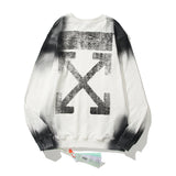 round Neck Starry Sky round Neck Sweater Men and Women Couple Arrow Bottoming Shirt sweatshirt