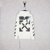 off Ow Men and Women Couple Zipper Jacket hoodie