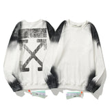 round Neck Starry Sky round Neck Sweater Men and Women Couple Arrow Bottoming Shirt sweatshirt