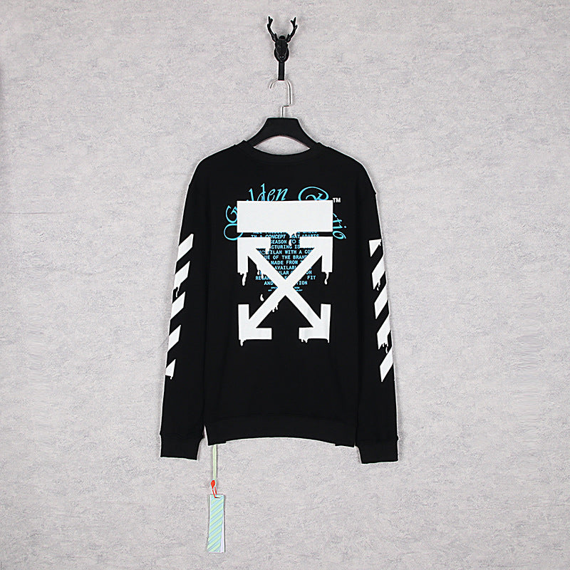 round Neck Sweater Male and Female Couples Wear Pullover Bottoming Shirt sweatshirt