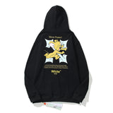 Trendy Brand Men's Youth Jerry Mouse Arrow Print Long Sleeve  Sweater hoodie