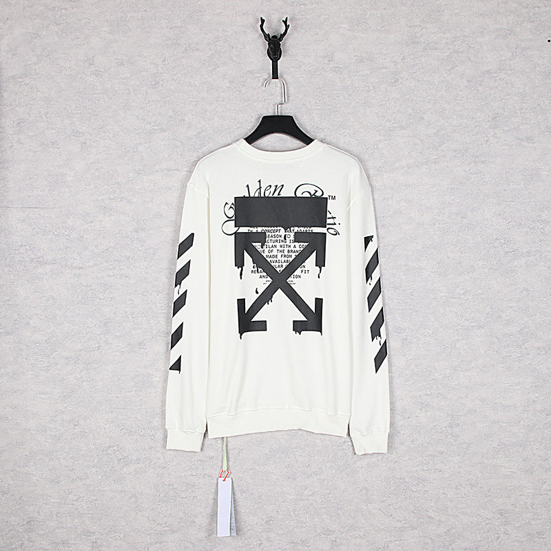 round Neck Sweater Male and Female Couples Wear Pullover Bottoming Shirt sweatshirt