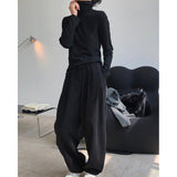 The Rock Turtleneck Winter Fleece-Lined Turtleneck Bottoming T-shirt Warm Top
