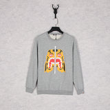 Shark Print Sweatshirts Autumn And Winter Printing Male And Female Couples Wear Brushed Hoody