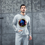 Men Graphic Hoodie Rapper Nipsey Hussle Souvenir T-shirt Velvet Padded Hooded Sweatshirt