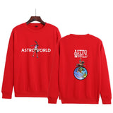 Travis Scott Astroworld Hoodie Casual Autumn and Winter round Neck Sweatshirt