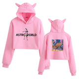 Travis Scott Astroworld Hoodie Printed Casual Women's Hooded Sweater
