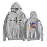 Travis Scott Astroworld Hoodie Men's and Women's Casual Hooded Sweater
